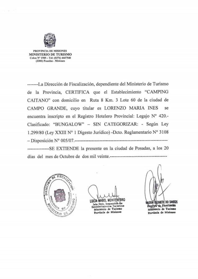 Camping Caitano Hotel Campo Grande  Kültér fotó